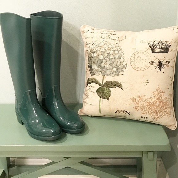 Sam Edelman Shoes - Sam Edelman Green Rain Boots